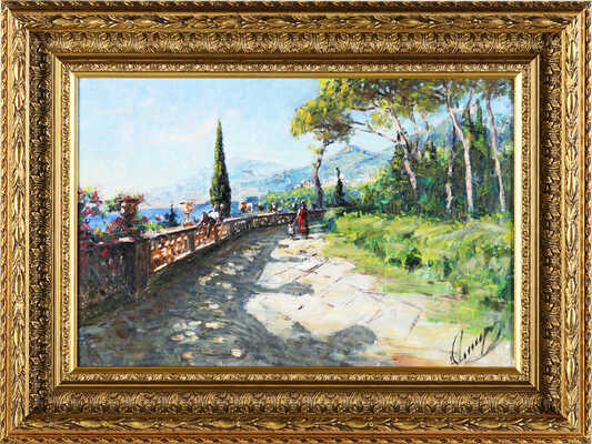 Смирнов Александр Максимович. Сицилия. Таормина 